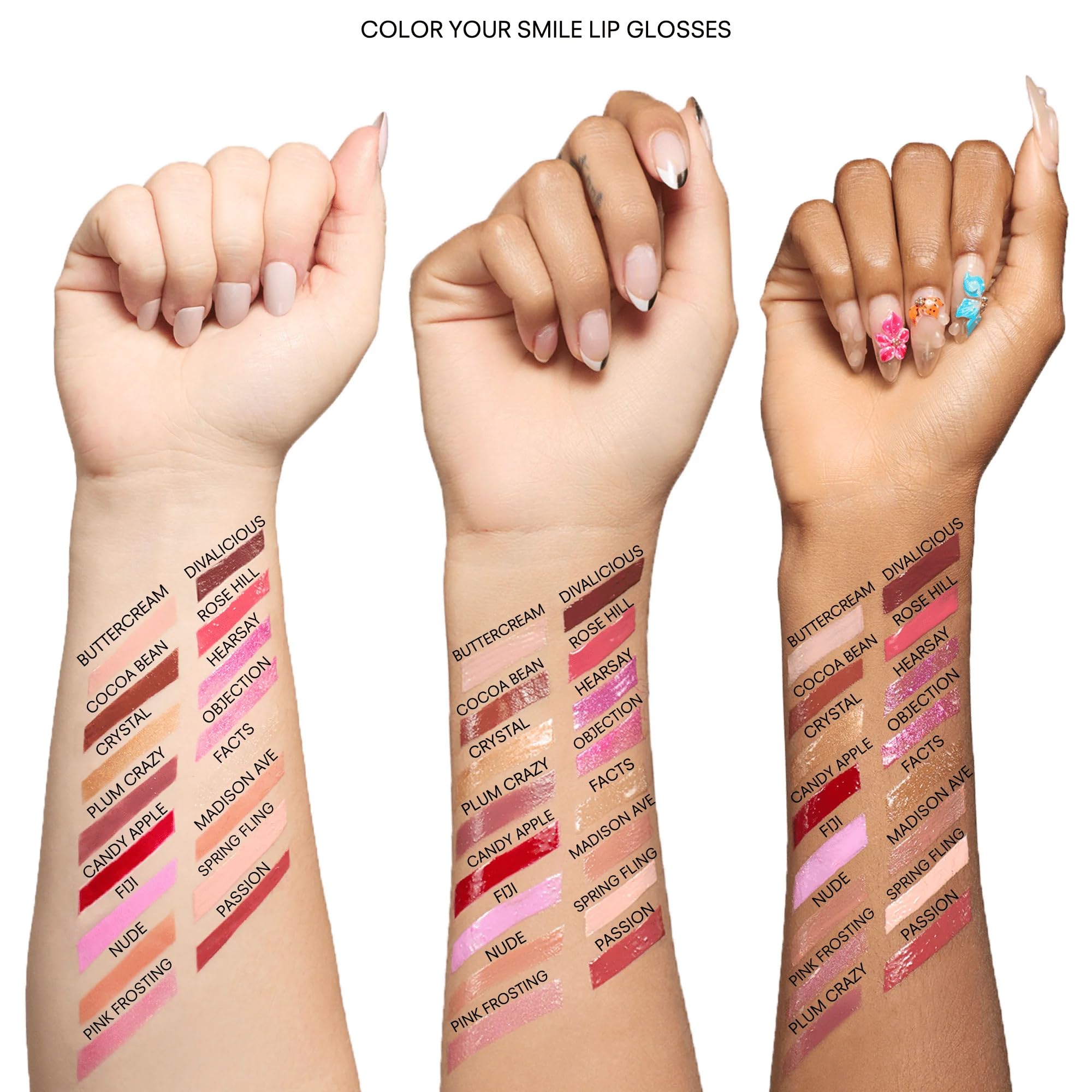 Gerard Cosmetics Super Pigmented Cocoa Bean Lip Gloss - Hydrating Brown Lipstick with LED Light & Mirror, Shiny Finish, Cruelty-Free, Made in USA | Perfect for Everyday Wear, Date Nights & Special Occasions