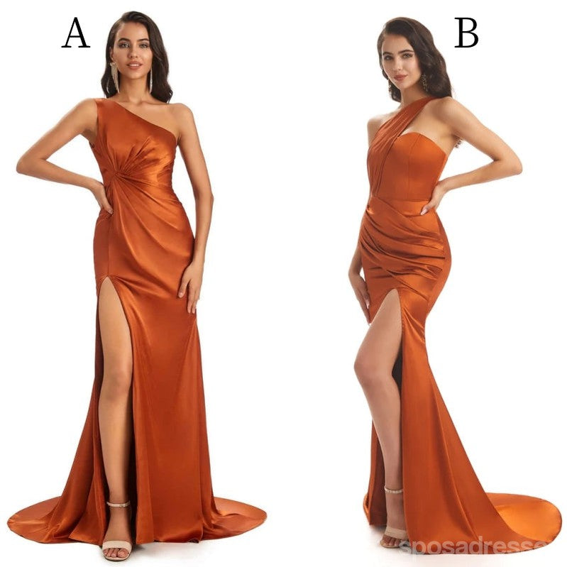Elegant Mismatched Mermaid Maxi Long Satin Bridesmaid Dresses for Wedding Party (WG1868) - Perfect for Beach Weddings, Formal Events & Special Occasions