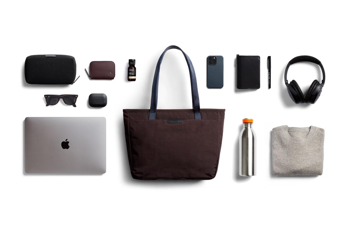 Bellroy Tokyo Tote Compact - Stylish 12L Laptop Tote Bag for Work & Travel | Water-Resistant Work Bag, Commuter Tote for Professionals & Students
