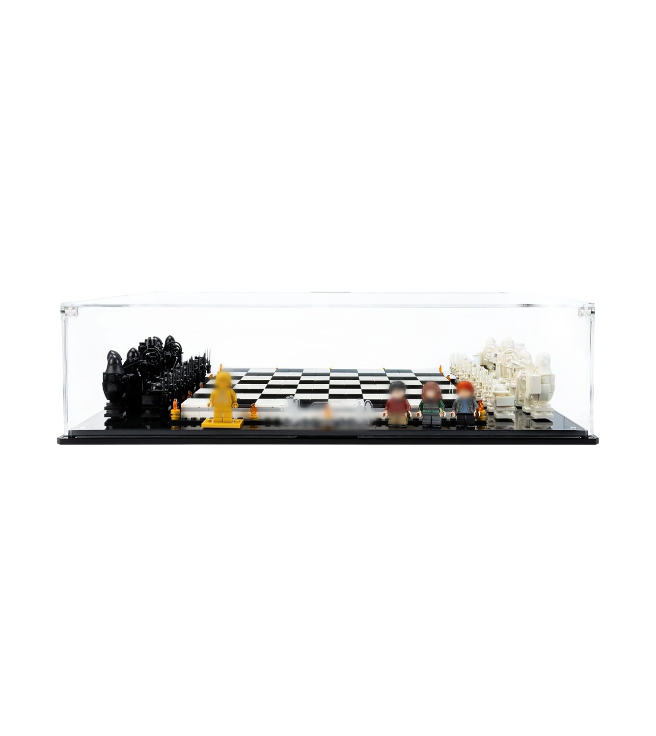 Acrylic Display Case for LEGO Harry Potter Hogwarts 76392 Set - Dustproof Storage & Organization Box for LEGO Models, 30 x 30 x 15 cm (Display Cover Only) - Perfect for Showcasing Collectibles in Home Office or Game Room