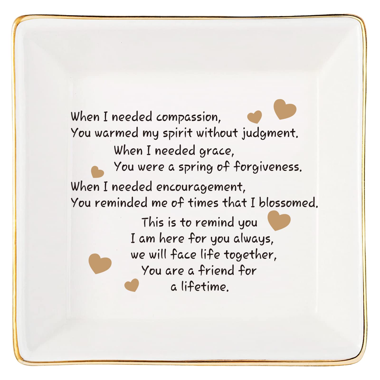 JOYIMARR Heartfelt Friendship Gifts for Women - Best Friend Birthday, Galentine's Day & Mother's Day Present - Thoughtful Keepsake for Female Friends to Celebrate Lifetime Bonds - Perfect for Sisterhood, BFF Appreciation & Special Occasions