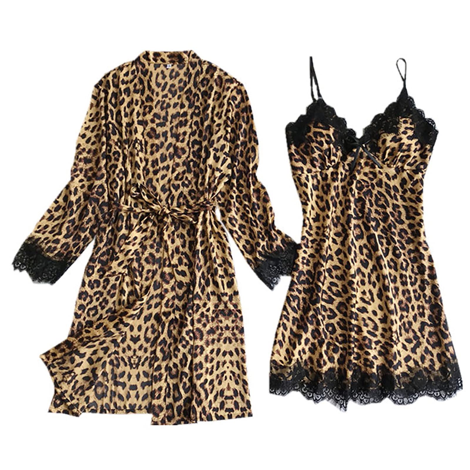 **Sexy Wireless Silk Lace Nightdress Pajamas - Comfortable Sleepwear Without Underwear, Rimless Design (5-Piece Set) - Perfect for Christmas Gifts, Romantic Nights & Boudoir Photography**
