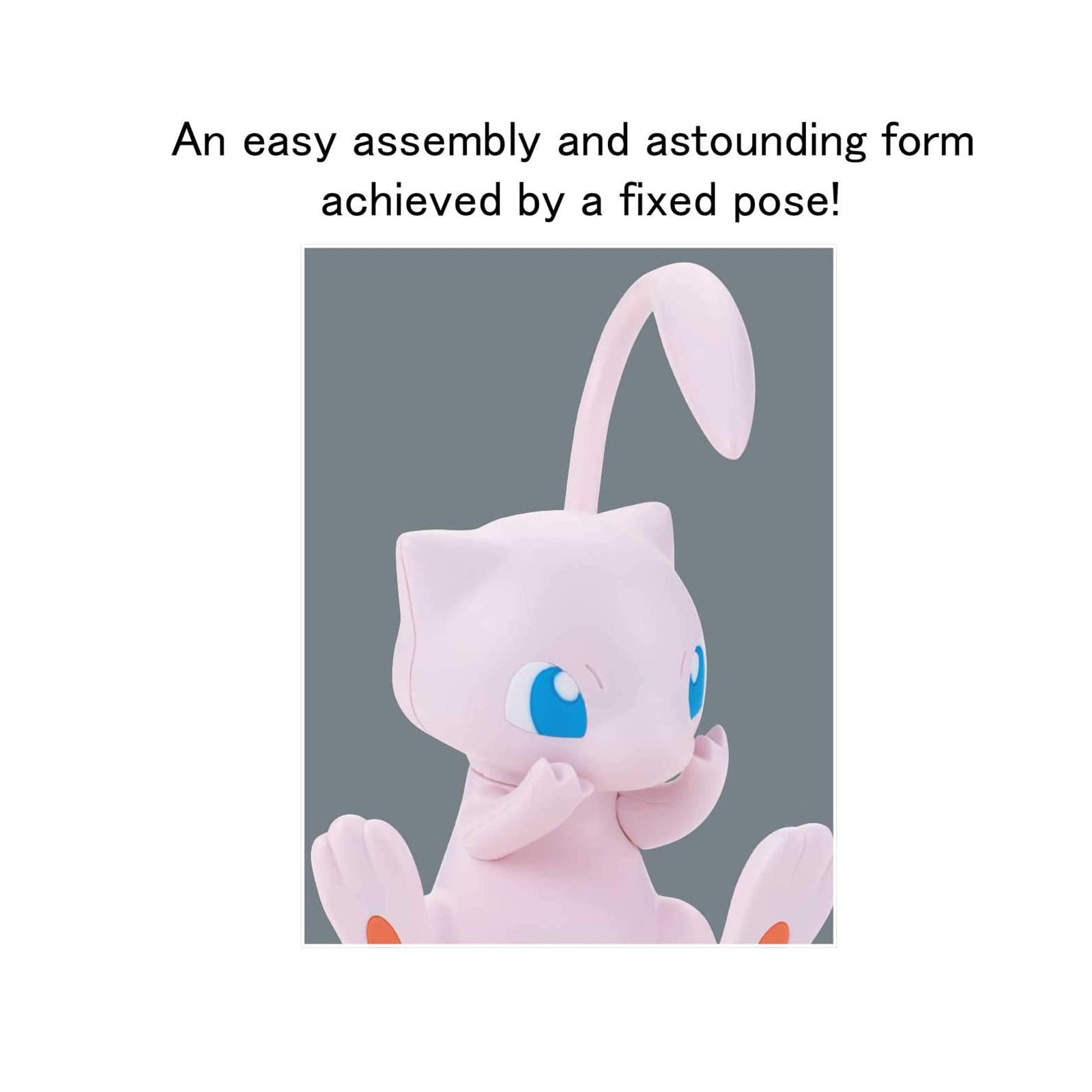 Bandai Pokemon Mew Model Kit - Buildable Collectible Figure for Kids & Adults - Perfect for Display, Gifts & Anime Collections