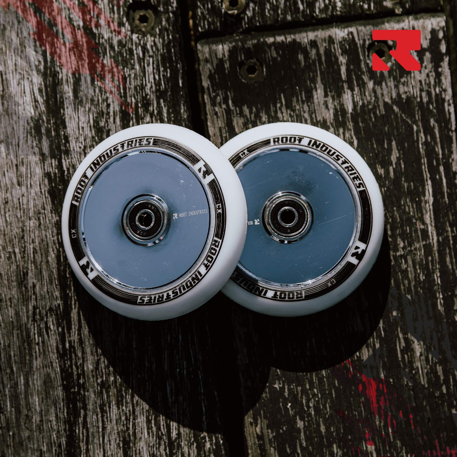 Root Industries 120mm Air Wheels for Kids - High Performance Inline Skate Wheels for Smooth Riding & Outdoor Play | Perfect for Roller Skates, Scooters & Skateboards