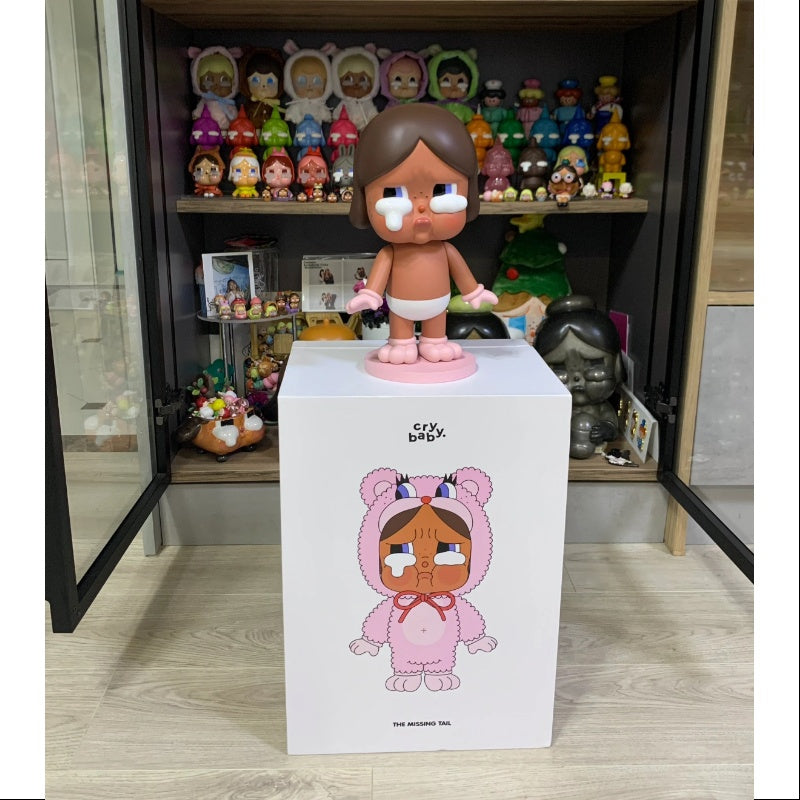 Crybaby The Missing Tail 400% Art Toy Figurine - Limited Edition 2024 Thailand Exclusive | Collectible Vinyl Figure for Display & Art Enthusiasts