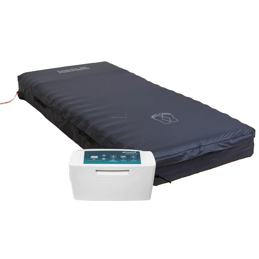 Protekt Aire 4000 Alternating Pressure & Low Air Loss Mattress - Hospital Grade Pressure Relief for Bedridden Patients & Elderly Care