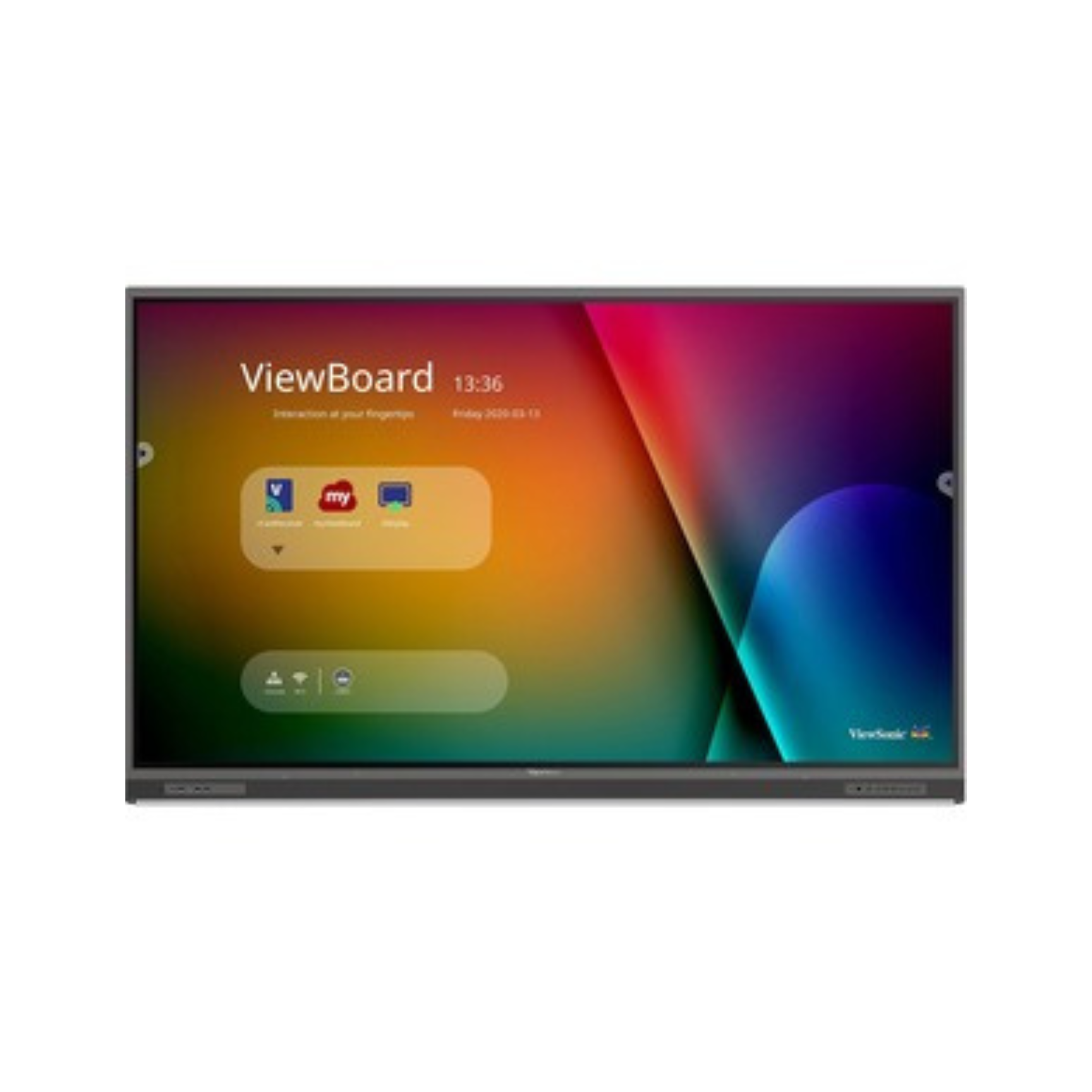ViewSonic 86-inch 4K Ultra HD Interactive Touch Screen Display - Perfect for Classrooms, Business Meetings & Digital Signage