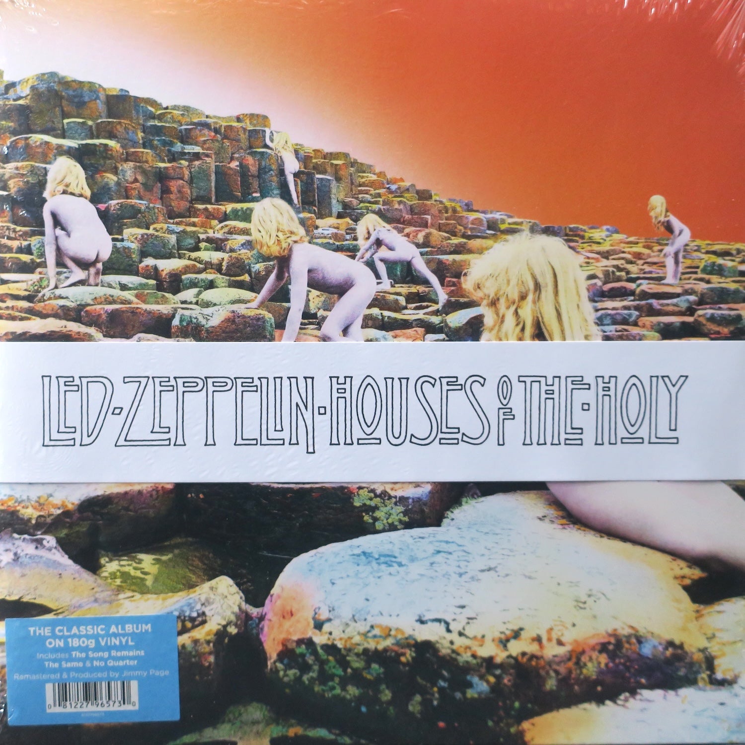 LED ZEPPELIN 'Houses Of The Holy' Remastered 180g Vinyl LP - High-Quality Audiophile Record for Music Collectors & Classic Rock Fans - Perfect for Home Listening & Vinyl Collections