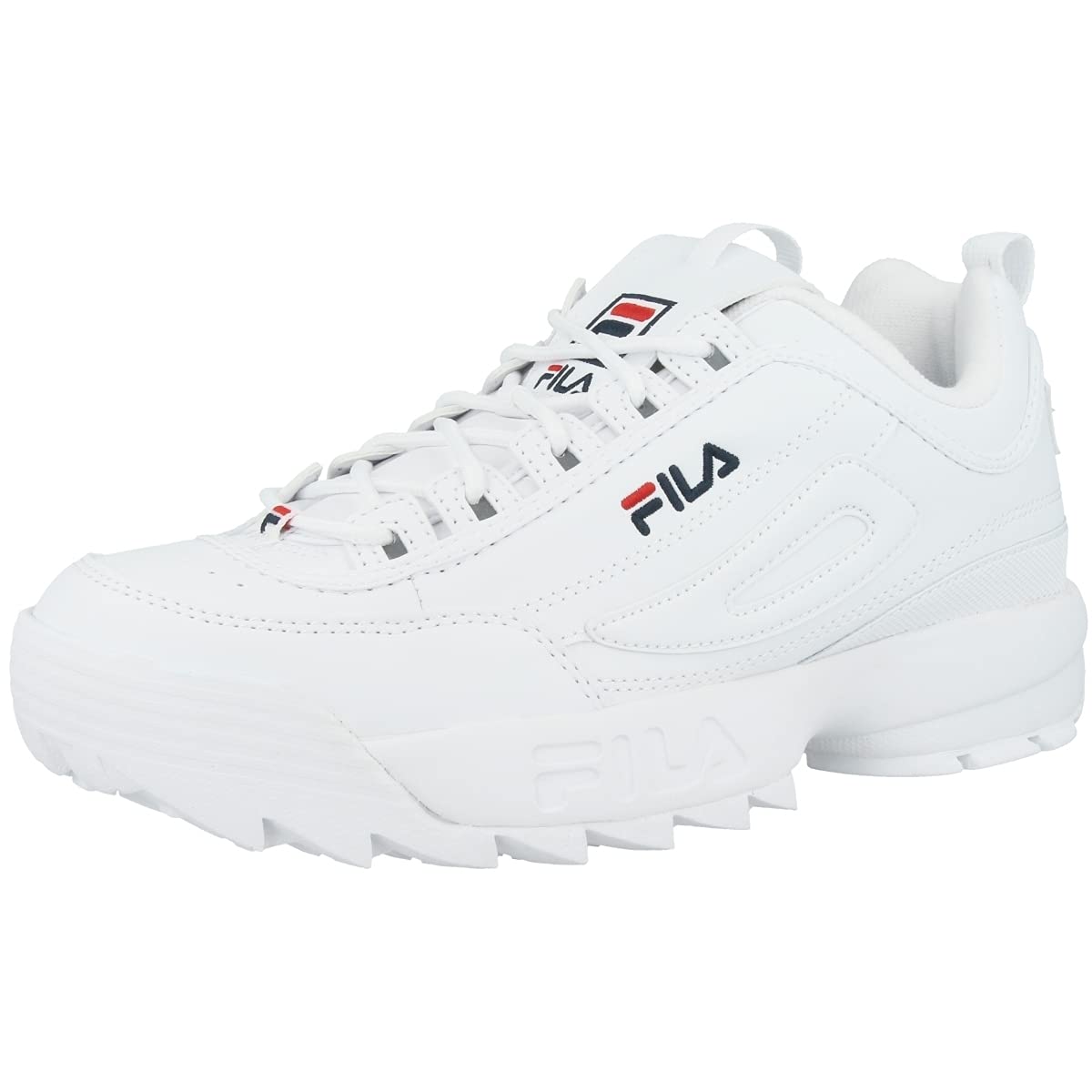 Fila Men's Low-Top Sneakers - Lightweight Casual Shoes for Walking & Running - Size US 7.5 - Perfect for Gym, Workout & Everyday Wear