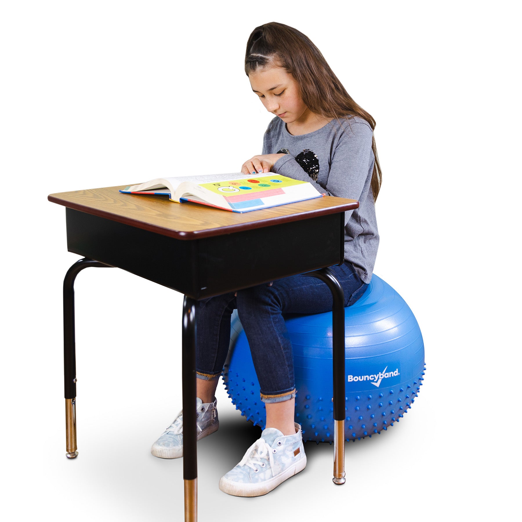 Bouncyband® Inflatable Sensory Roller Ball for Kids - Fun Stress Relief & Active Play - Perfect for Sensory Rooms, Classrooms & Home Playtime