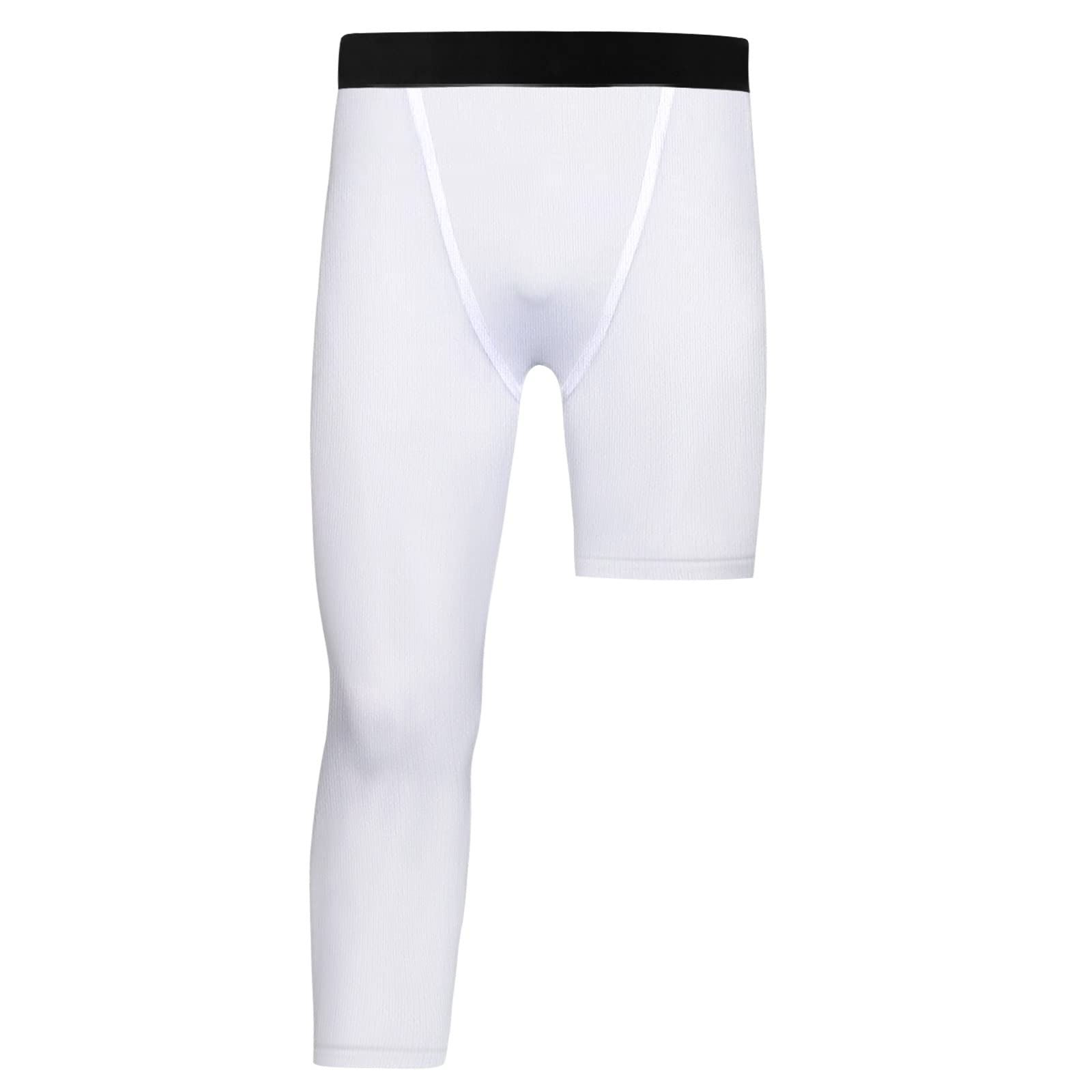 Kids Hover Shoes & Youth Compression Pants - Athletic Leggings, One-Leg Sports Shorts for Running, Basketball, Soccer | Base Layer for Active Play & Training