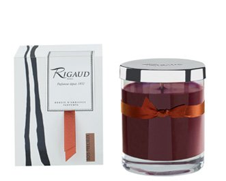 Rigaud Bois Precieux Medium (Demi) Scented Candle 5.3 oz - Luxury Home Fragrance for Relaxation & Romantic Ambiance