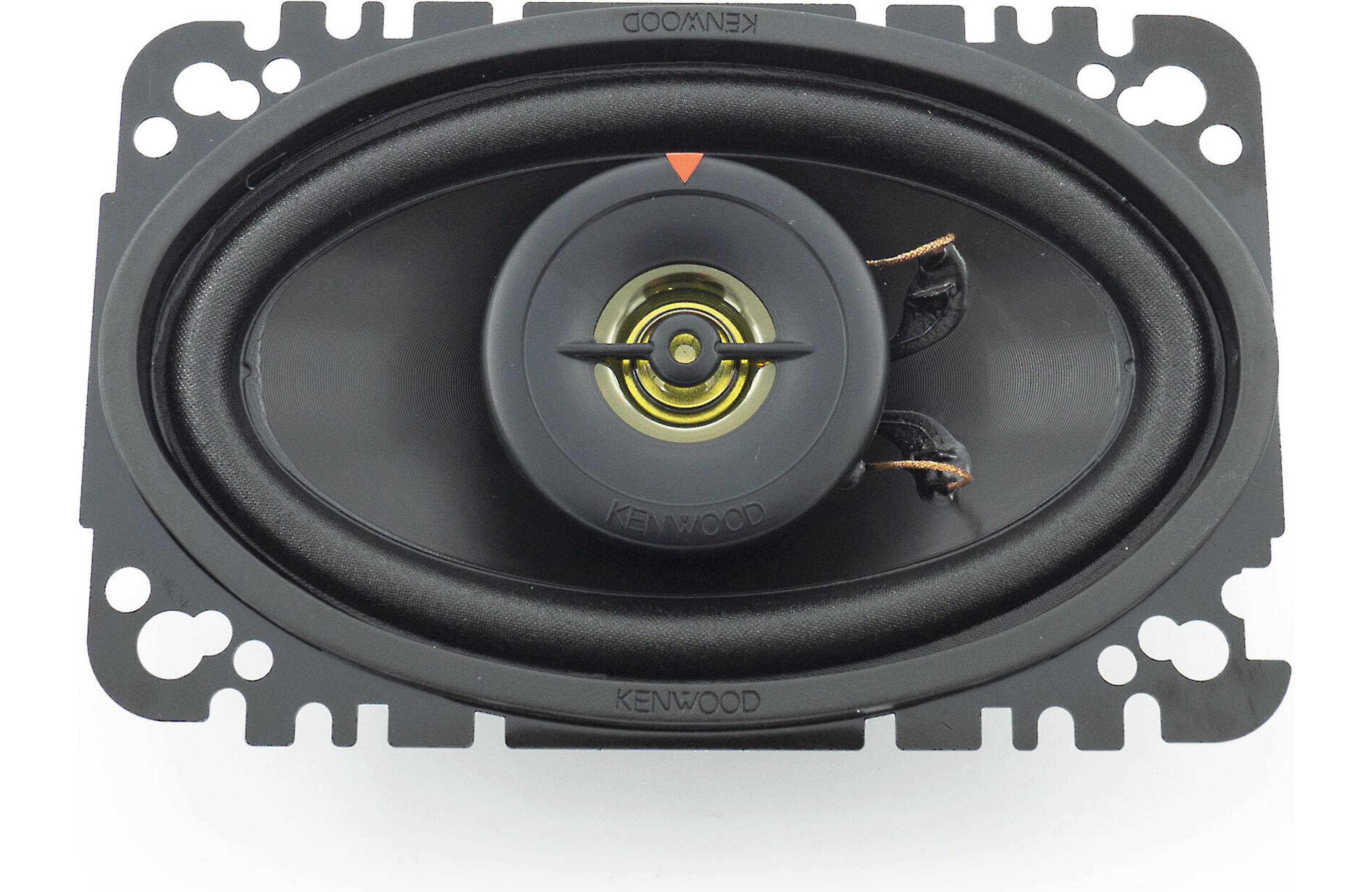 Kenwood KFC 4675C 4x6 Inch 2-Way Coaxial Car Speakers (Pair) - Premium Sound for Cars, Trucks & SUVs - Perfect for Upgrading Your Vehicle Audio System