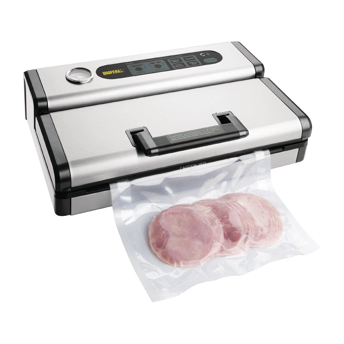 Buffalo Stainless Steel Vacuum Sealer Machine - 30cm Food Packing Sealer for Kitchen | Perfect for Meal Prep, Sous Vide & Long-Term Food Storage