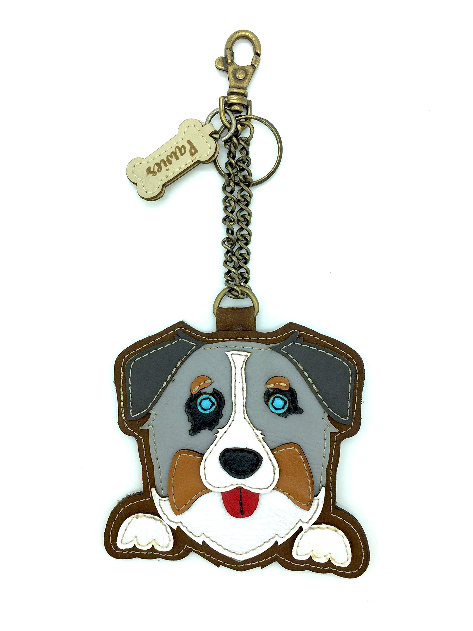 Pawies Detachable Vegan Leather Key Fob & Coin Purse - Stylish Keychain for Dog Lovers | Perfect for Pet Owners, Key Organization & Everyday Carry Accessories