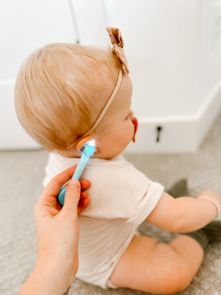 Oogiebear Brite - Safe & Gentle Baby Nose Cleaner for Newborns & Toddlers - Perfect for Home, Travel & Daycare Use