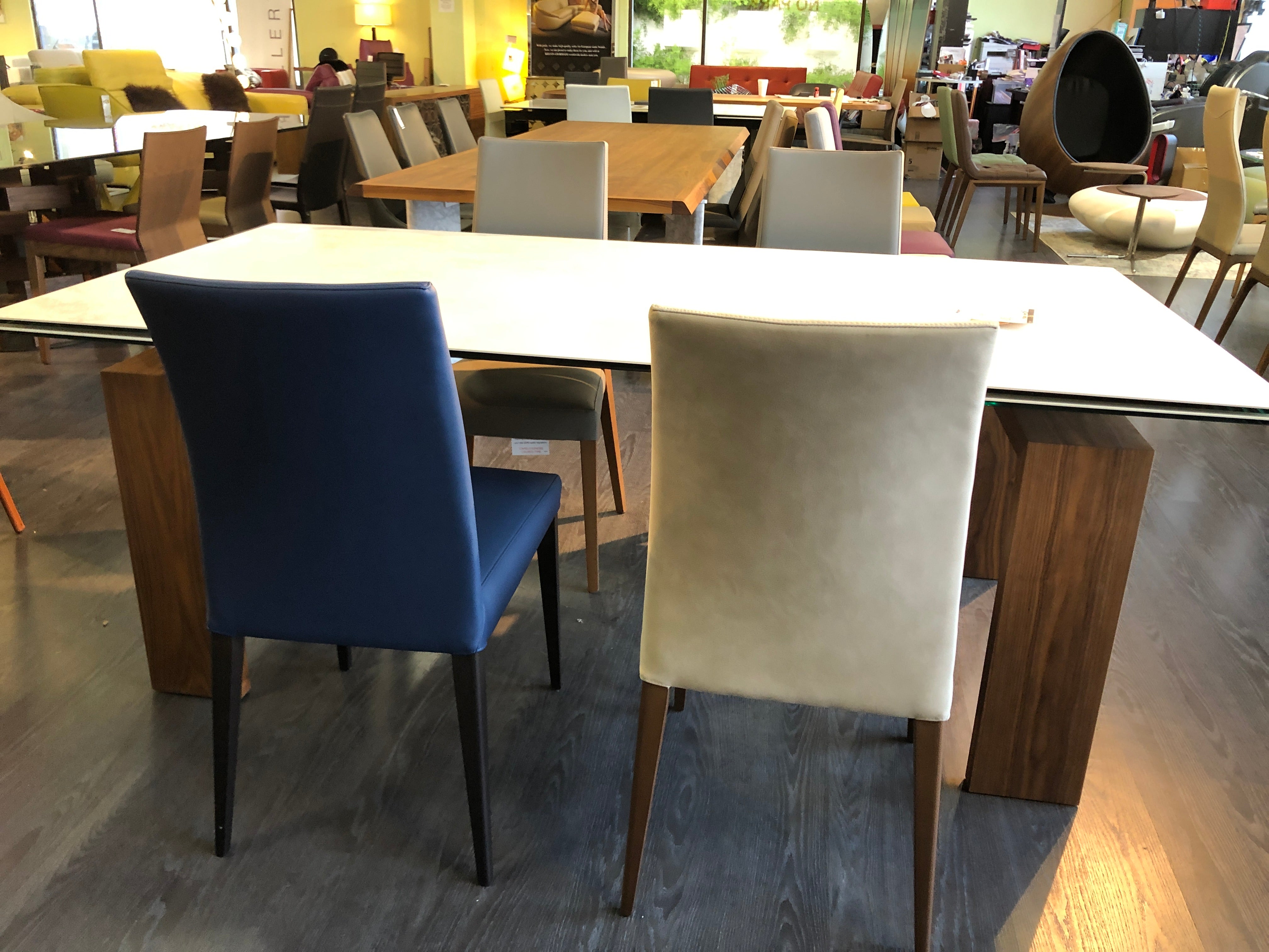 BUSETTO S204 Modern Dining Chair - Handcrafted in Italy - Elegant & Durable for Home, Restaurant, and Office Use