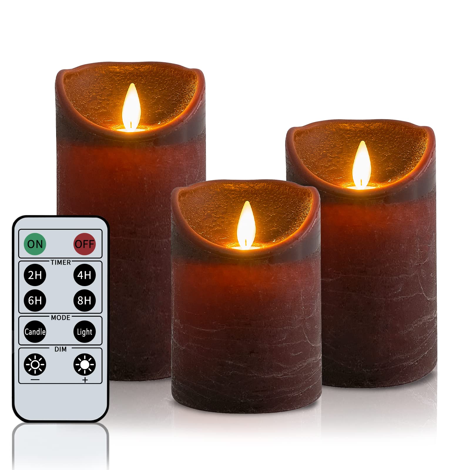 Flameless LED Candles Battery Operated - 4
