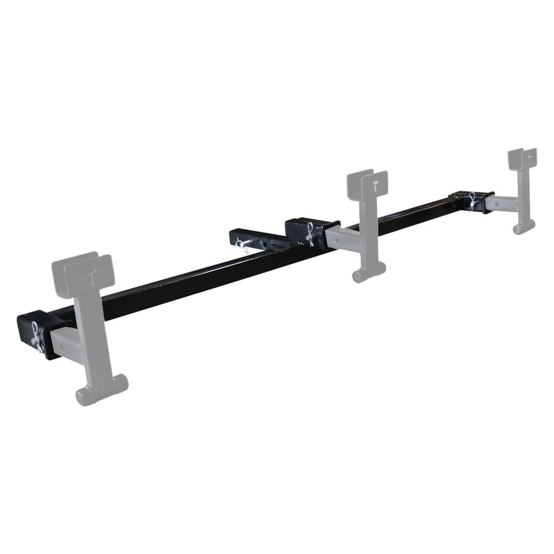 Heavy Duty Triple Adapter for Trash Can Grabber & Tractor Hitch - Garbage Hauler Accessory for Waste Management & Yard Cleanup