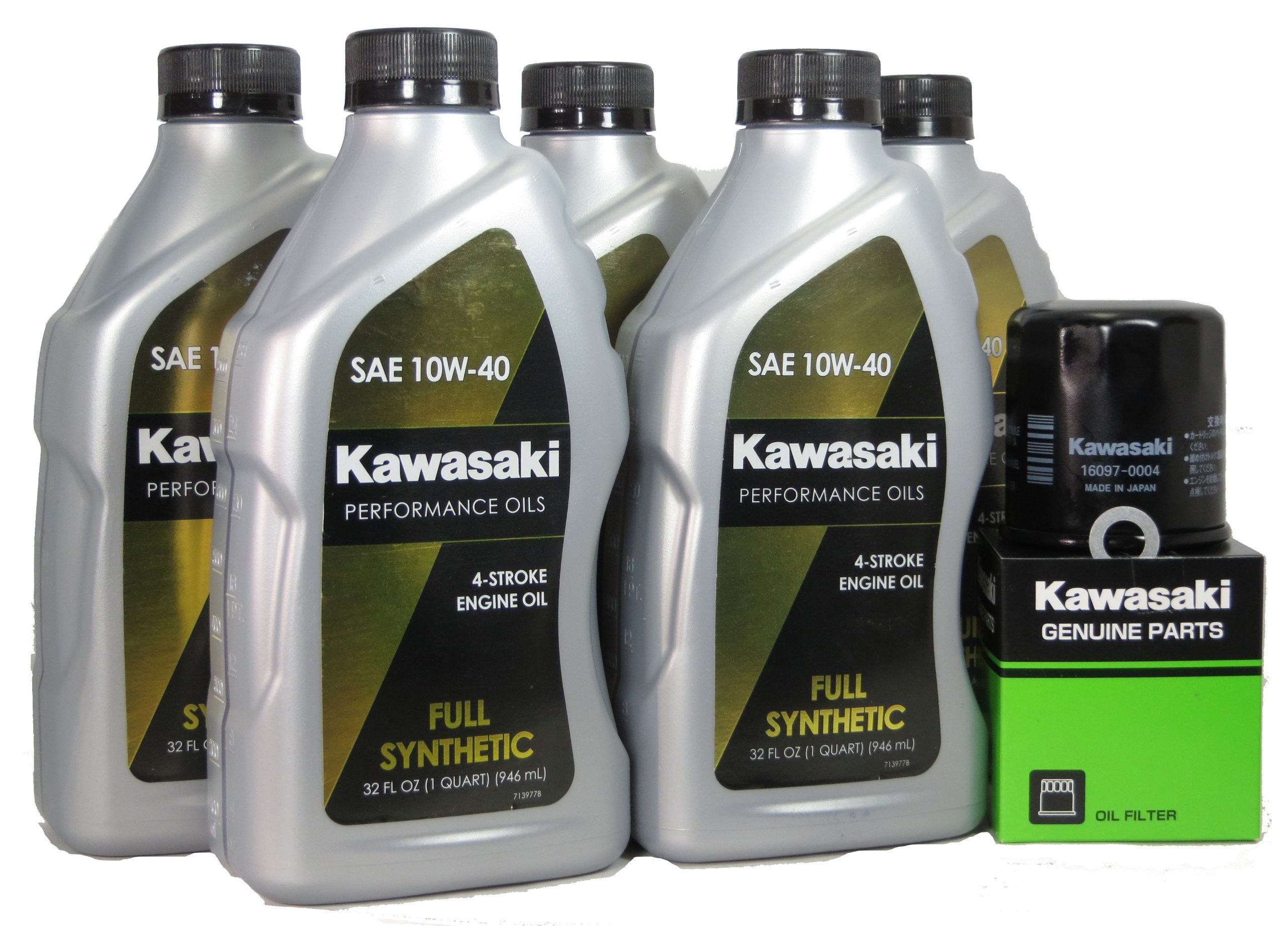 Kawasaki Concours 14 ABS Full Synthetic Oil Change Kit for 2012 - Motorcycle Maintenance & Engine Protection - Perfect for Long Rides & Touring