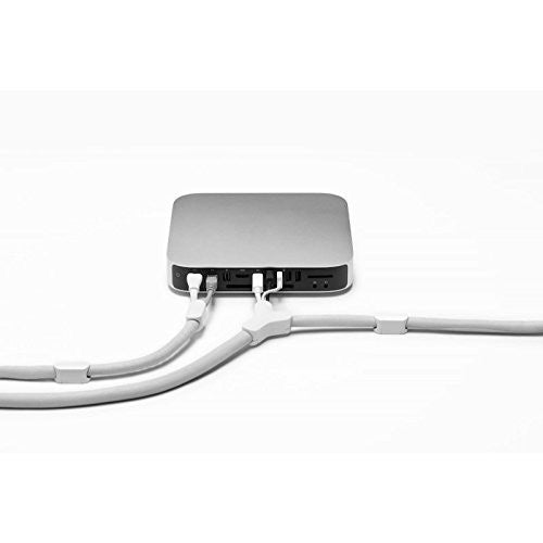 Bluelounge Soba - Premium Cable Organizer for Home & Office - Tangle-Free Cord Management Solution for Desks, TVs, and Electronics