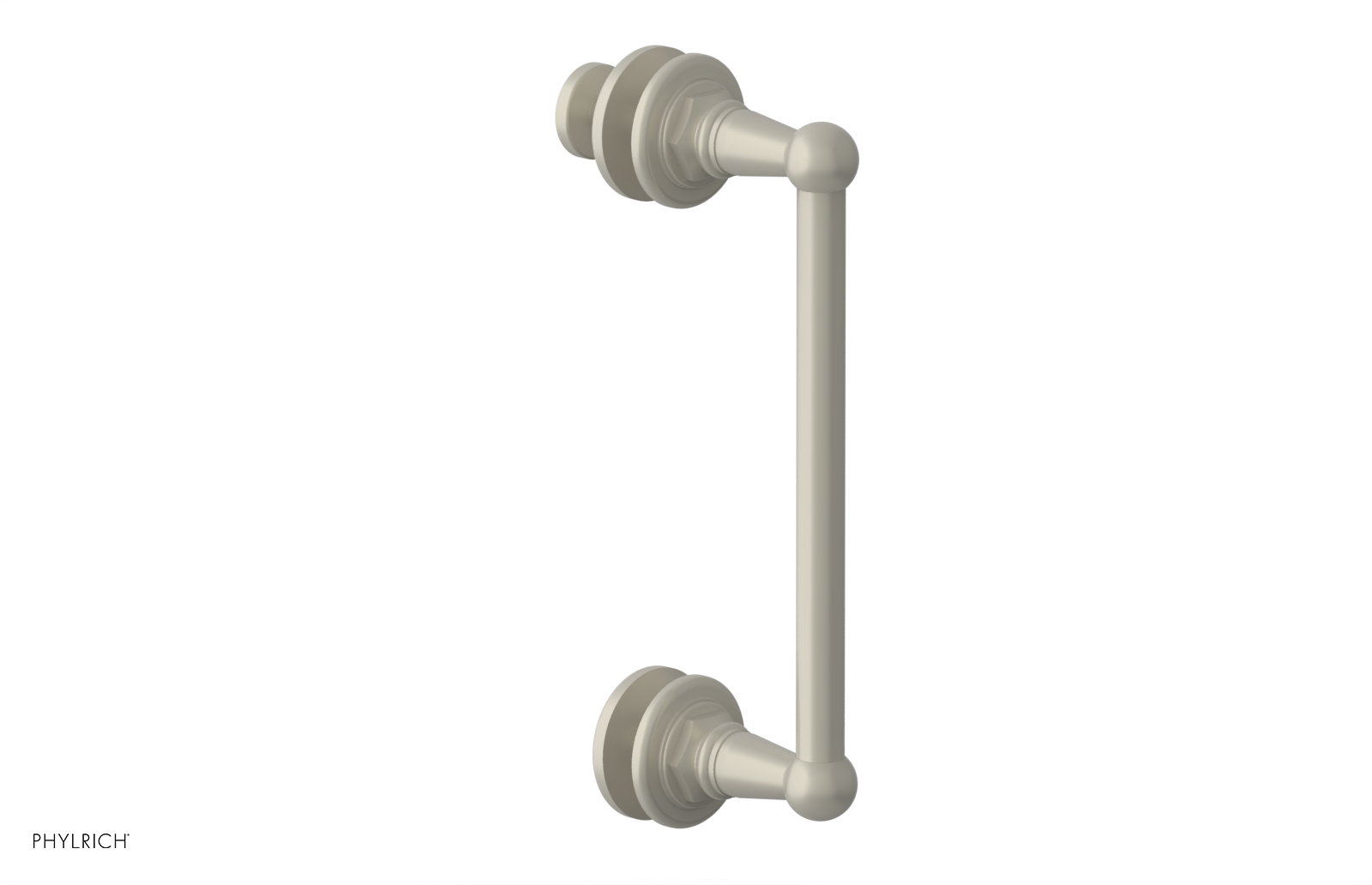 Jamestown 8 Single Sided Shower Pull 165 92 08 - Premium Bathroom Hardware for Shower Doors & Glass Enclosures
