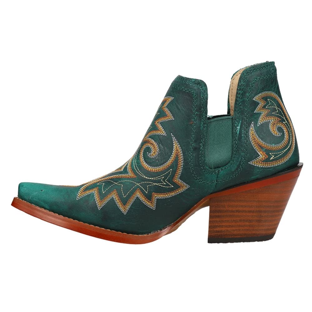 Durango Women's Crush Western Fashion Boots - Stylish Cowgirl Ankle Boots for Riding, Country Music Festivals & Everyday Wear | Perfect for Horseback Riding, Line Dancing & Country Style Outfits