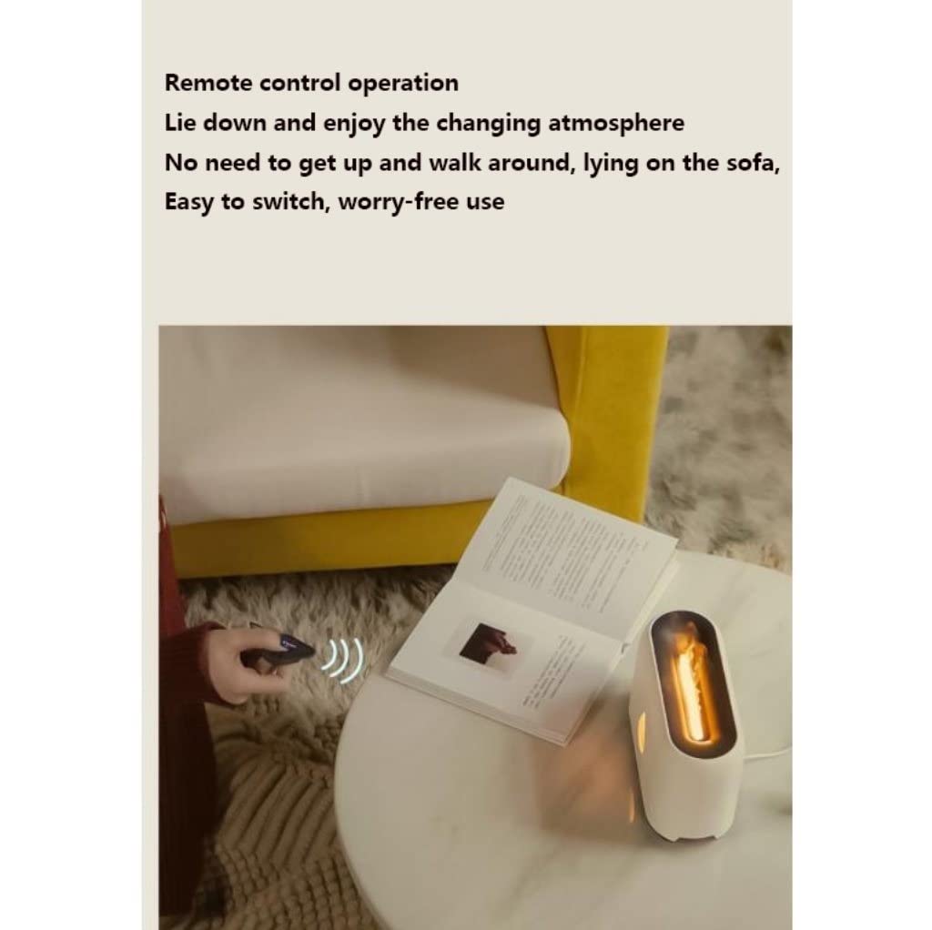 Grafken 200mL Ultrasonic Aromatherapy Diffuser & Humidifier with Remote Control, 7-Color LED Night Light, Timer & Auto-Off - Perfect for Bedroom, Yoga Studio & Spa Relaxation (Color: D)