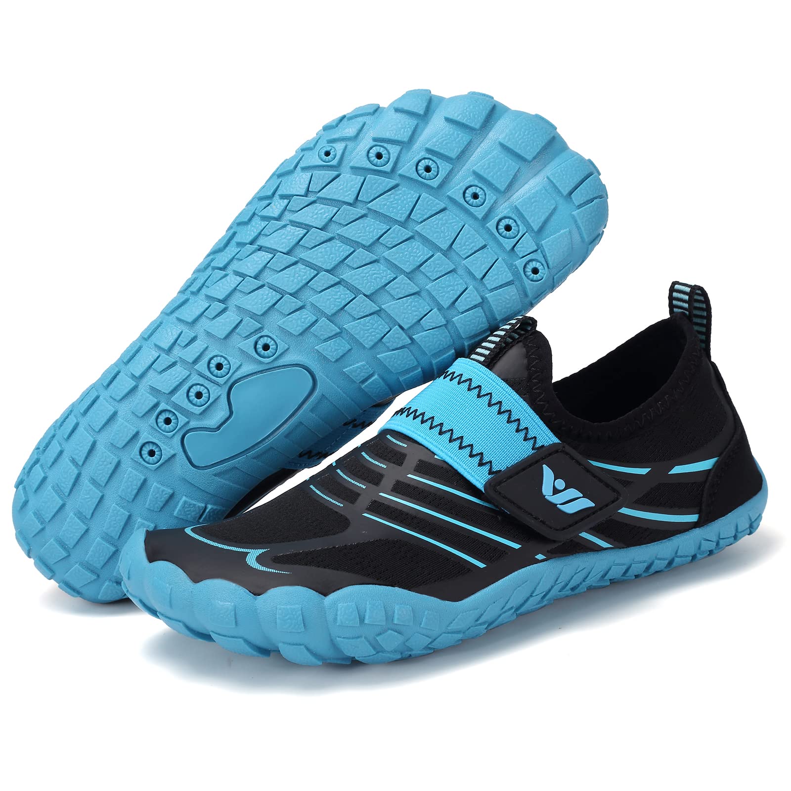 CIOR Boys & Girls Water Shoes - Quick-Dry Aqua Socks for Swimming, Beach & Water Sports - Lightweight Athletic Sneakers for Toddler/Little Kid/Big Kid - Perfect for Pool, Surfing & Outdoor Activities