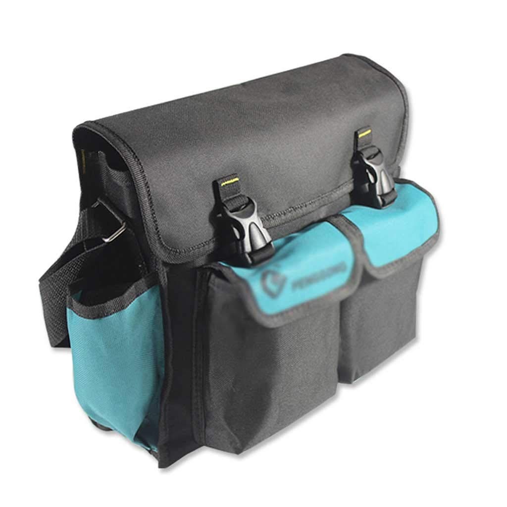 SHYPT Multifunctional Tool Storage Bag - Durable Waterproof Oxford Cloth Shoulder Bag for Electricians & DIY Enthusiasts | Perfect for Home Repairs, Construction Sites & Outdoor Work