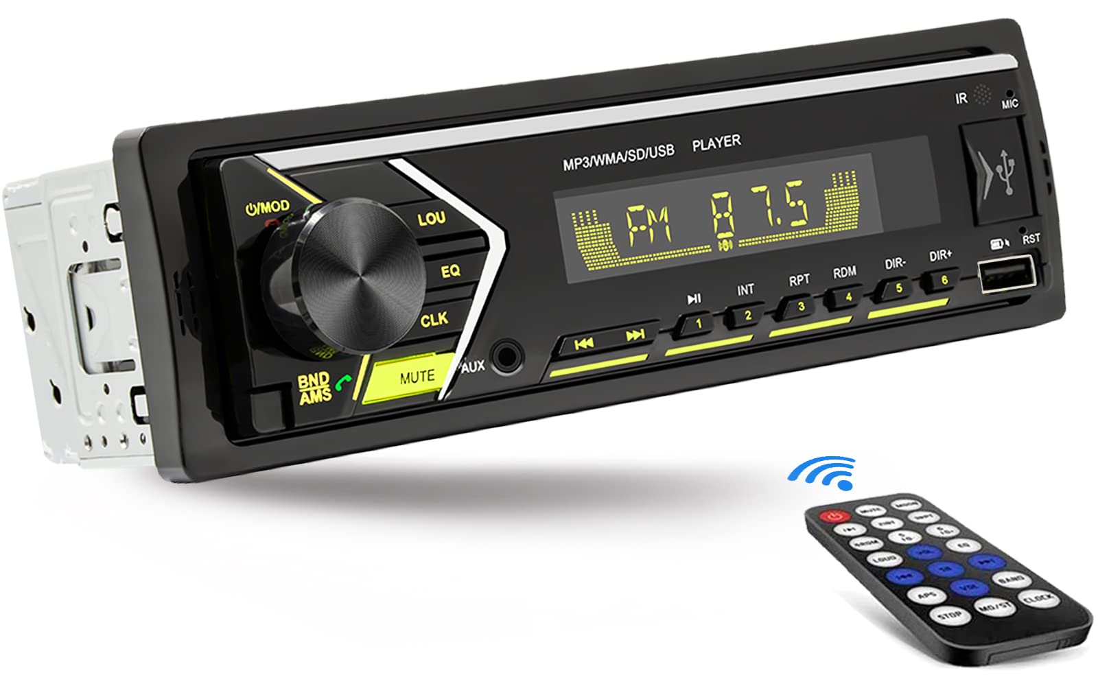 Bluetooth Car Stereo with USB MP3 Player & Hands-Free Calling - for Safe Driving