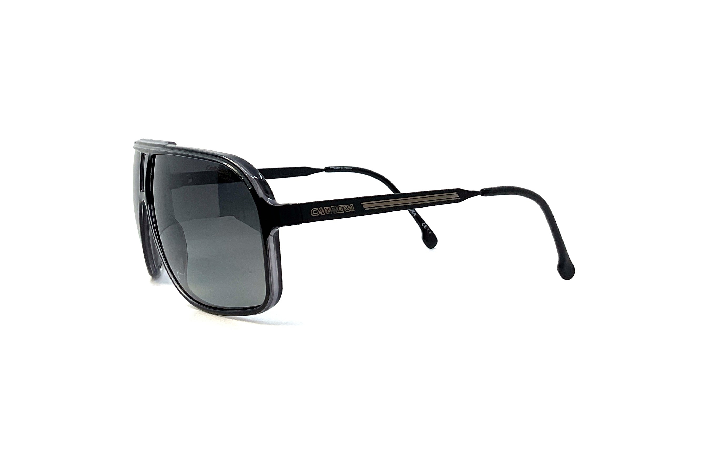 Carrera Grand Prix 3 Black Racing Sunglasses - Polarized Sports Shades for Cycling, Running & Outdoor Activities