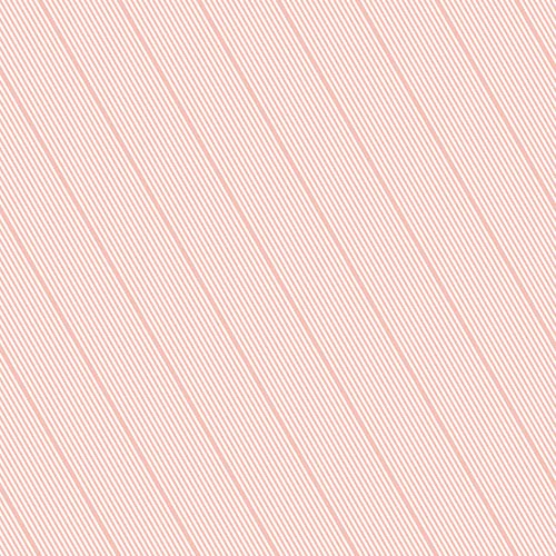 PinPix 40x30 Inch Cork Bulletin Board with Lux Stripes Grapefruit Design & Satin White Frame - Decorative Wall Pin Board for Home Office Decor, School Classroom, Dorm Room Organization & Message Display