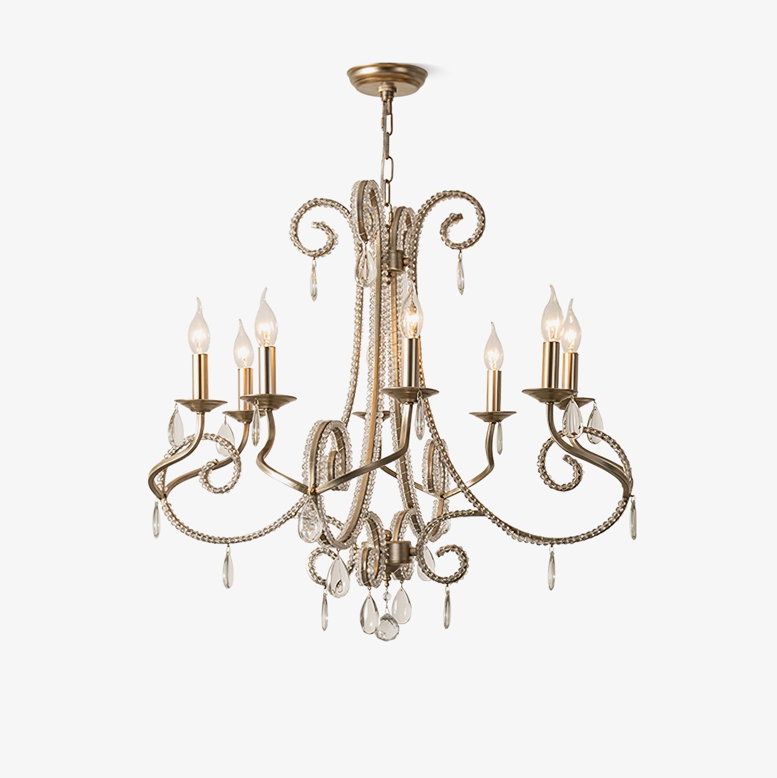 Elegant Crystal Chandelier Candle Holder - Perfect for Dining Room, Wedding Centerpiece & Home Decor Lighting