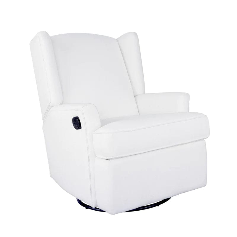 Hemingway Swivel Recliner Chair - Second Story Home Comfortable Leather Reclining Chair with 360° Rotation - Perfect for Living Room, Home Theater & Office Relaxation