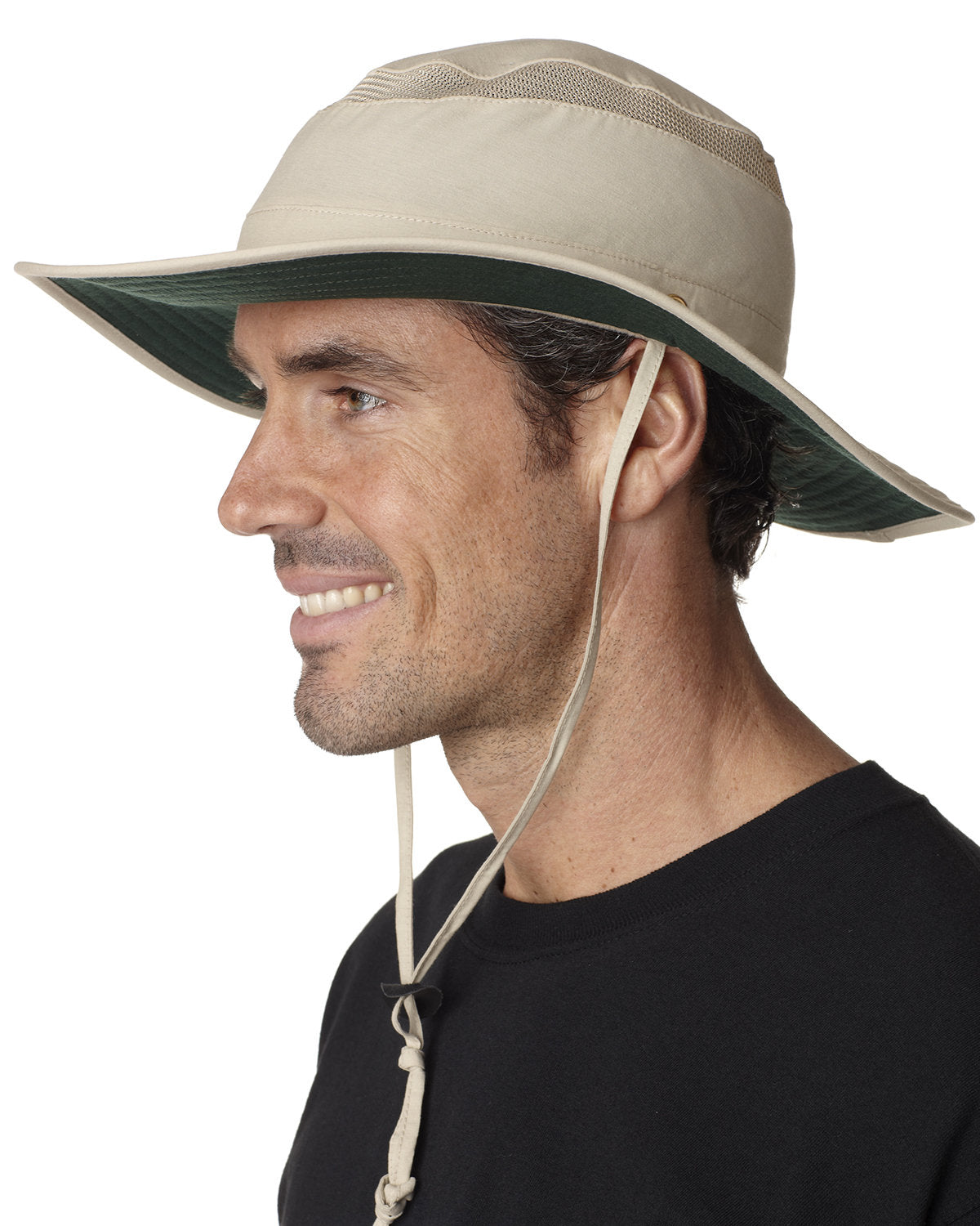 Adams OB101 Outback Brimmed Hat - Sun Protection Wide Brim Hat for Men & Women - UPF 50+ Safari Hat for Hiking, Fishing, Camping & Outdoor Adventures