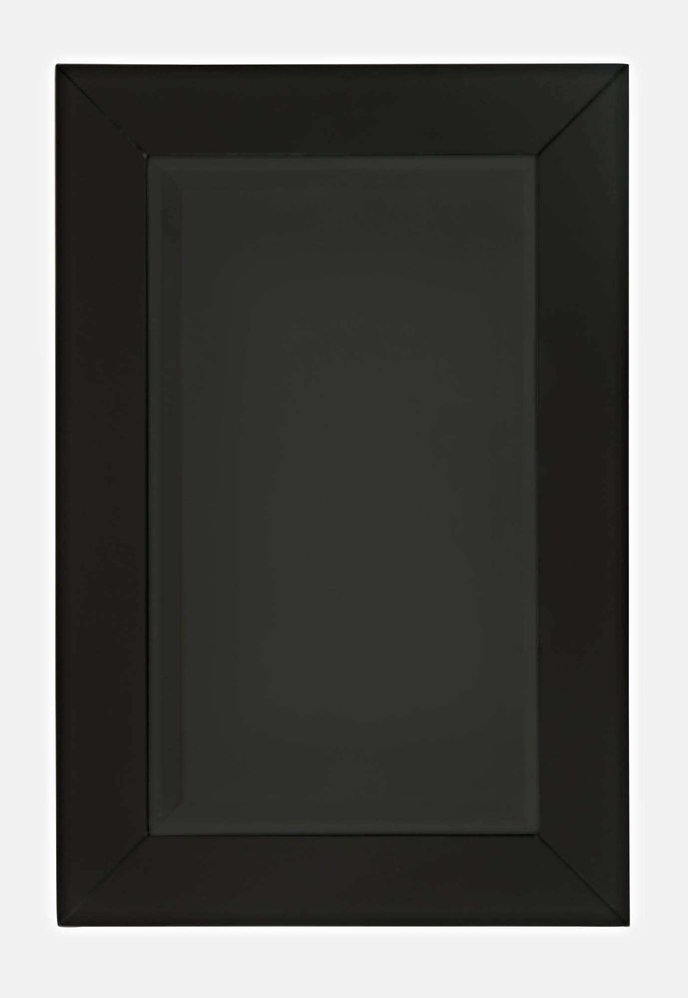 Jofran Inc. Urban Icon Glass Inlay Chair Side End Table with Storage Shelf - Modern Accent Table for Living Room, Bedroom & Office Use