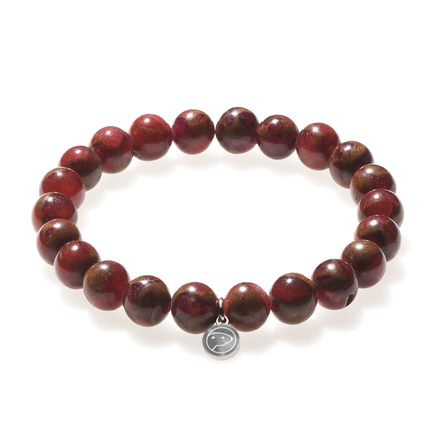 Natural Red Chrysoberyl Gemstone Bracelet for Women - Healing Crystal Jewelry for Energy Balance & Protection - Perfect for Meditation, Yoga & Spiritual Gifts