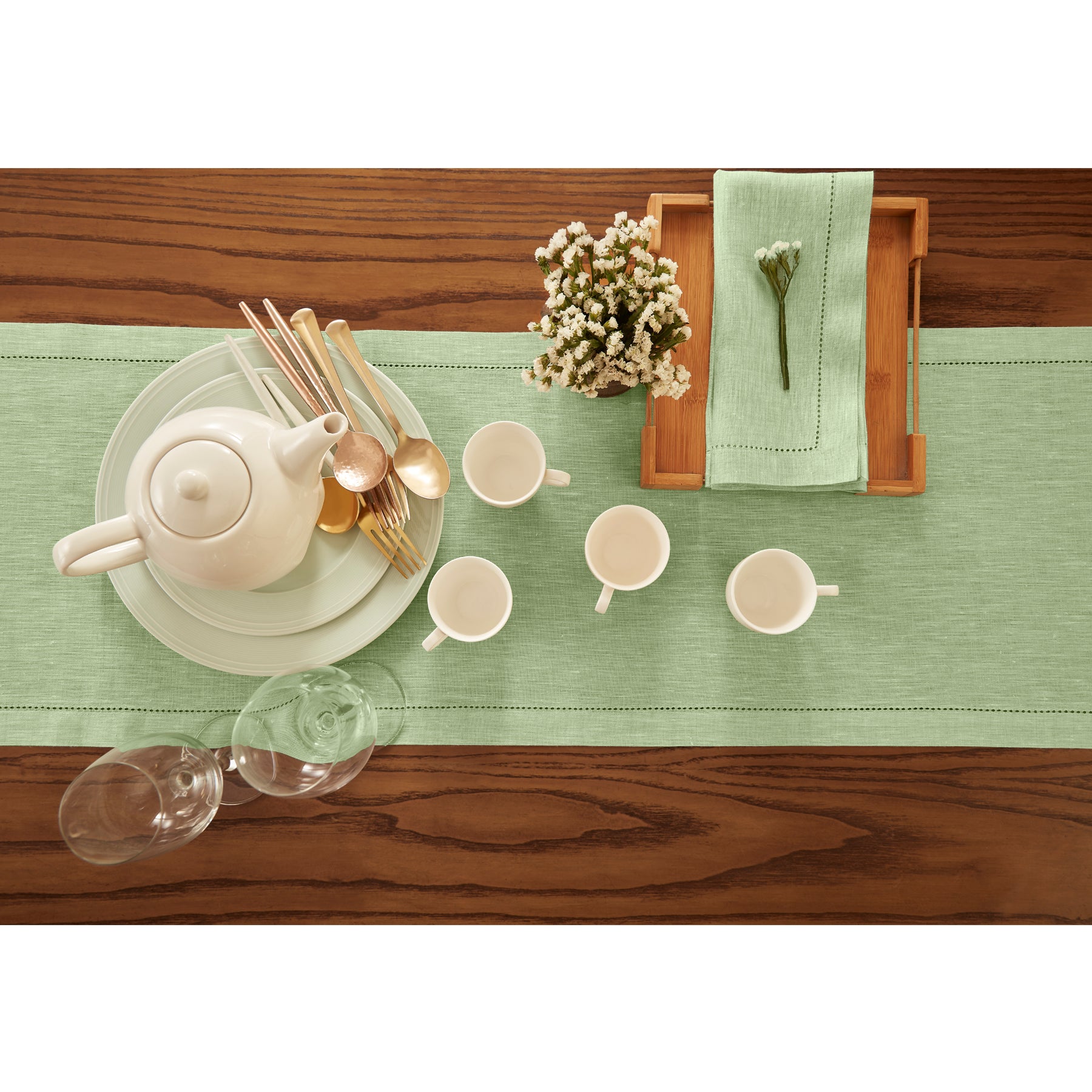 Elegant Milan Table Runner for Dining Room Decor - Perfect for Weddings, Parties & Holiday Table Settings