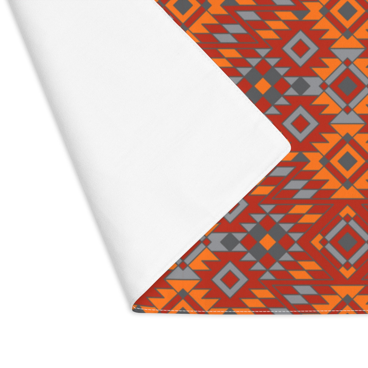 Southwestern Cotton Placemats for Kitchen - Set of 4 Washable Table Mats for Dining Room, Breakfast & Picnic - Boho Style Home Decor