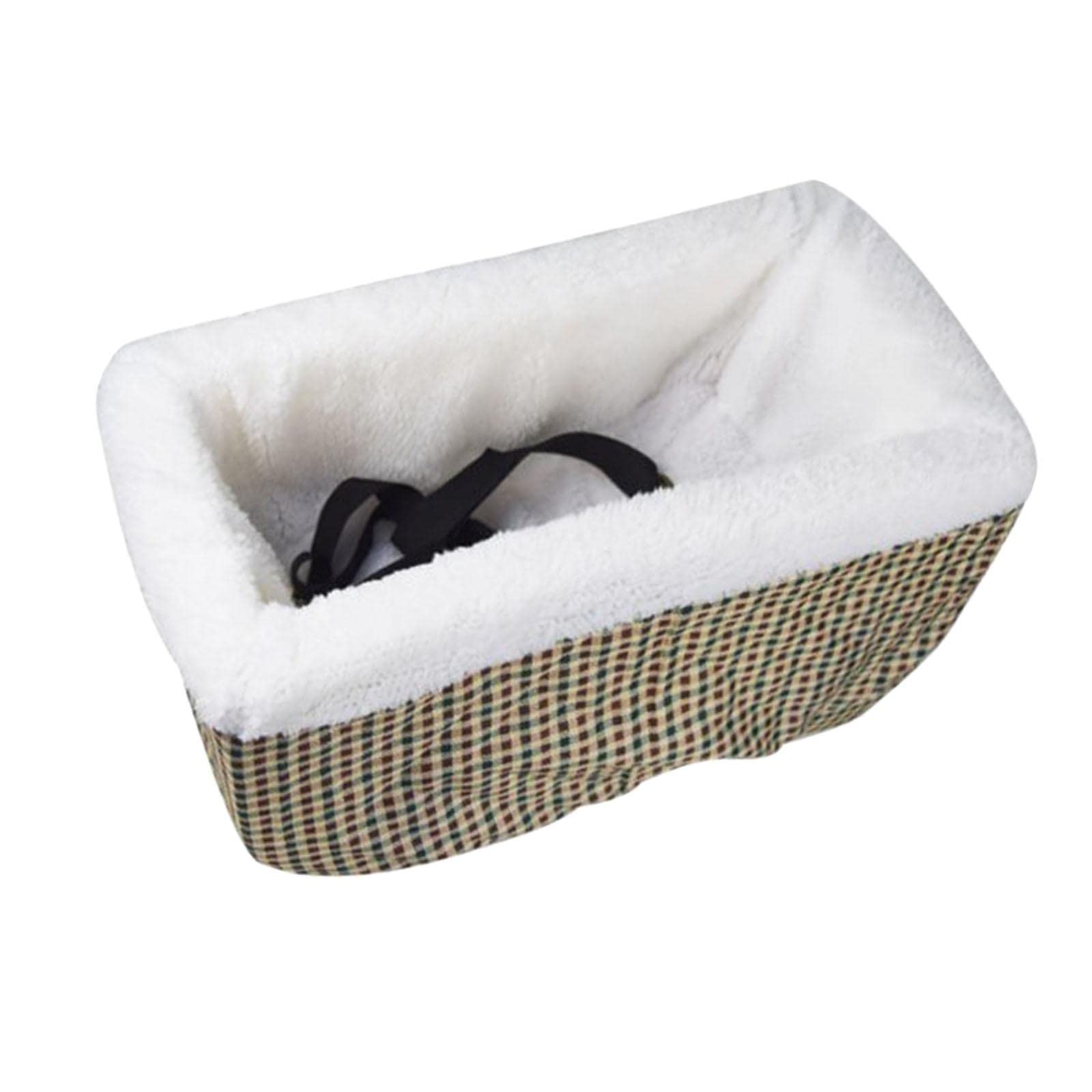 CALANDIS Soft Non-Slip Dog Car Carrier | Puppy Booster Seat & Travel Crate for Small Dogs | Safe Car Armrest & House Use | Perfect for Road Trips & Vet Visits