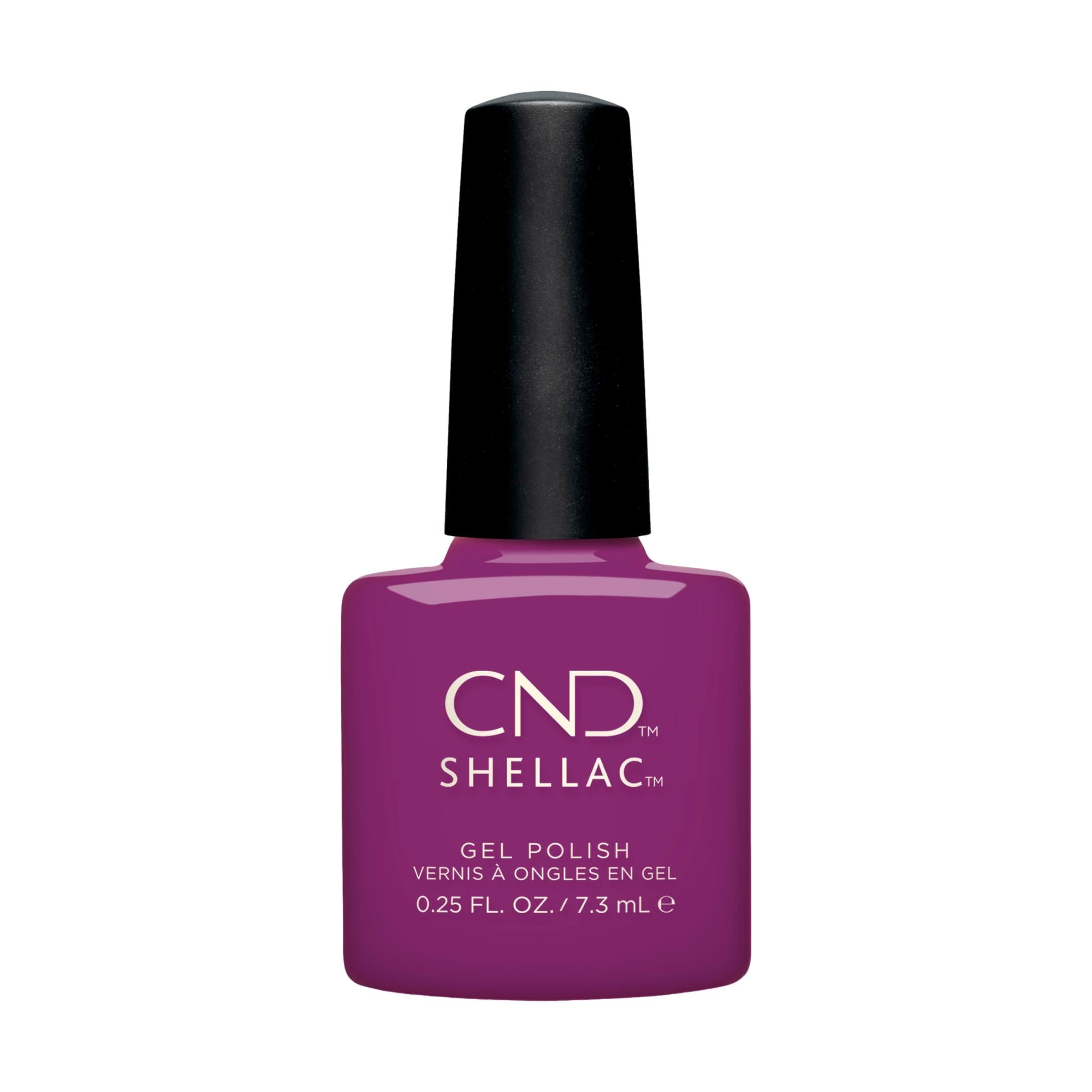 CND Shellac Nail Polish - Orchid Canopy (0.25 fl oz) | Long-Lasting Gel Polish for Manicures & Pedicures | Perfect for Salon & Home Nail Care