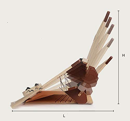 WIZ Adjustable Book Stand Holder for Reading & Writing - 3-Step Angle Adjustment, Tablet & Laptop Stand - Perfect for Office, Study & Home Use