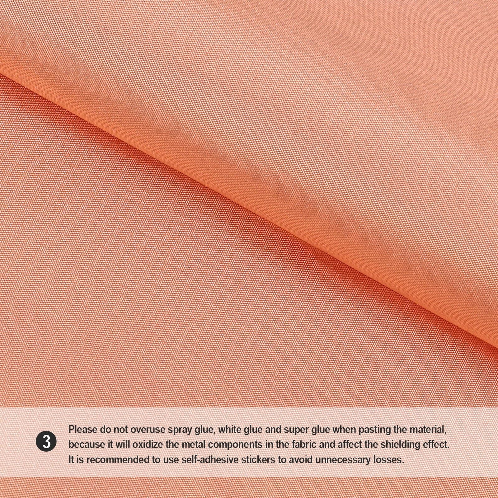 43'' x 156'' Faraday Blanket - EMP Proof Faraday Fabric with RFID/RF Shielding - Blocks Radiowaves & Microwaves - Ideal for Privacy Protection, Electronics Shielding & Emergency Preparedness