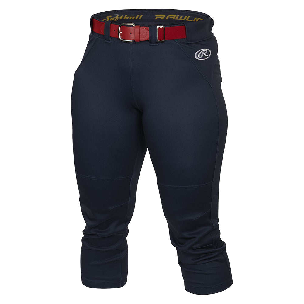 Rawlings Women's Yoga Style Softball Pants - Comfortable & Stretchy Athletic Pants for Yoga, Softball & Training | Perfect for Workouts & Casual Wear