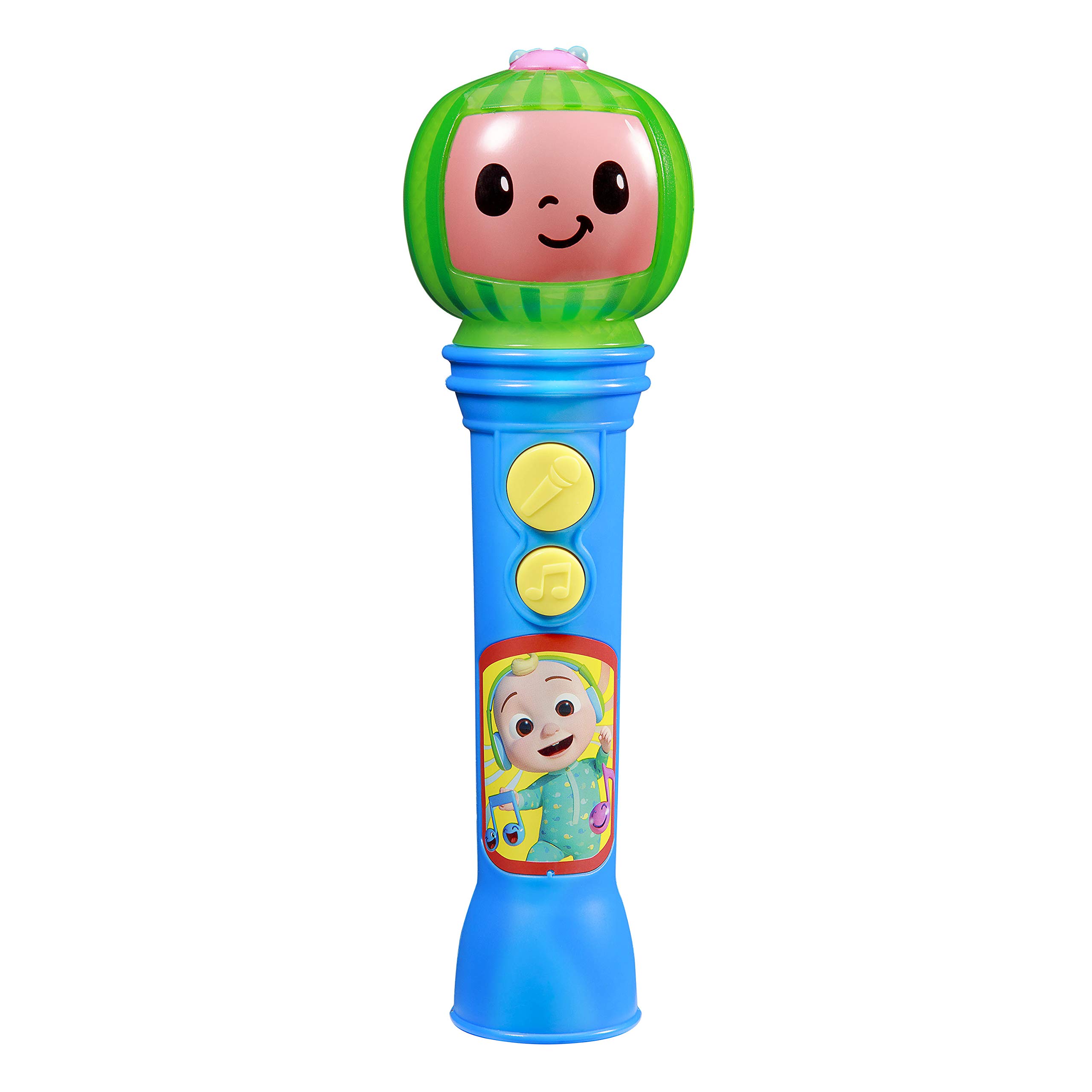 **Cocomelon Kids Toy Microphone with Built-in Songs - Musical Microphone for Toddlers & Children, Perfect for Singing & Pretend Play - Ideal Gift for Cocomelon Fans**    *(Use Case: Birthday Gifts, Party Favors, Preschool Learning, Interactive Playtime)*