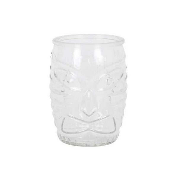 Tiki Drinking Glass 50cl - Handcrafted Ceramic Cup for Tropical Cocktails, Mocktails, and Party Drinks - Perfect for Luau, Beach Parties, and Themed Events