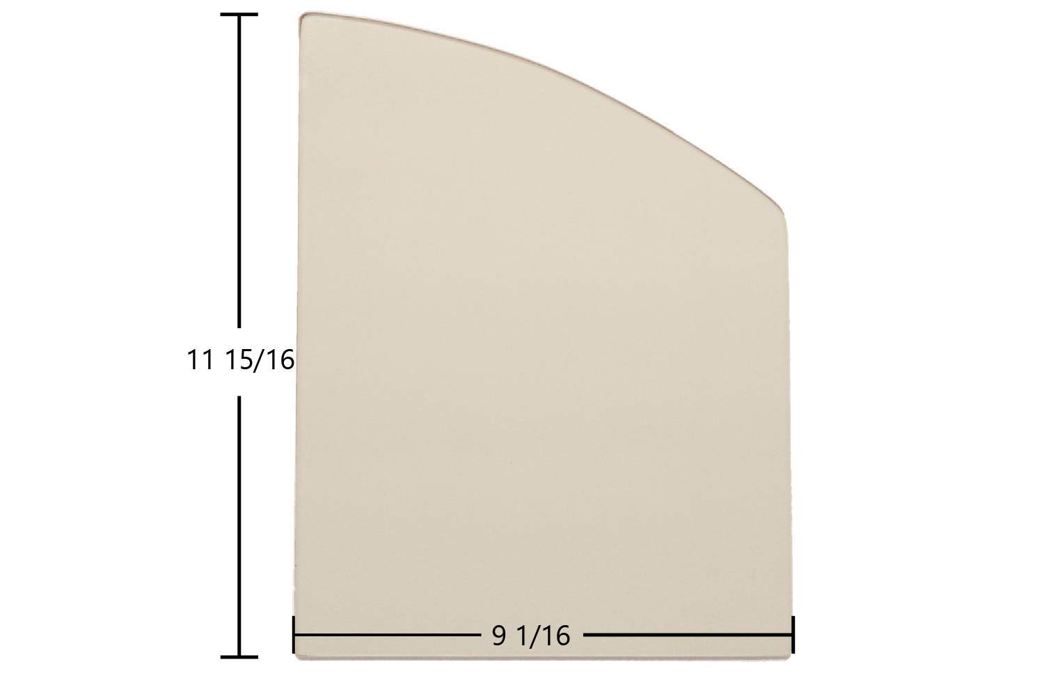 Quadra-Fire Isle Royale Wood Stove Door Glass Replacement - High Heat Resistant for Fireplace & Wood Burning Stoves - Perfect for Home Heating & Cabin Use