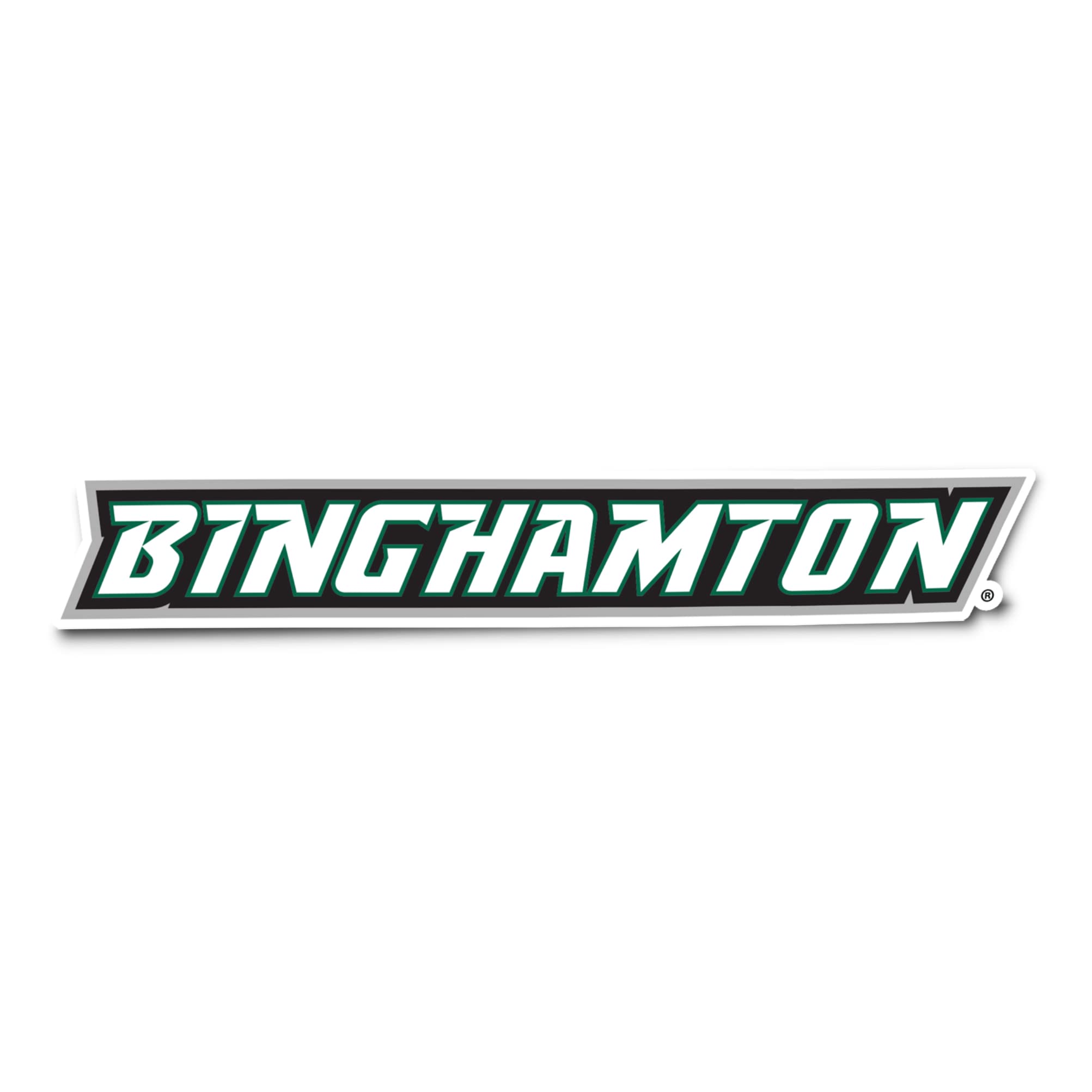 Binghamton University Bearcats Vinyl Decal Sticker - Desert Cactus Design for Laptop, Water Bottle, Car, Scrapbook - Perfect for College Students, Alumni & Fans (IND 00015A)