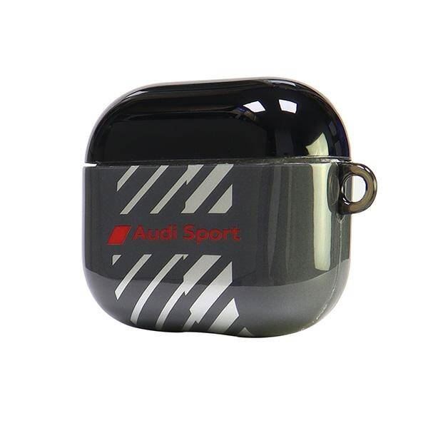 Audi IML Sport AirPods 3 Case Cover - Black Protective Case for AirPods 3rd Generation | Durable & Stylish Design | Perfect for Sports, Travel & Daily Use